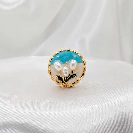 Ocean Pearl Ring