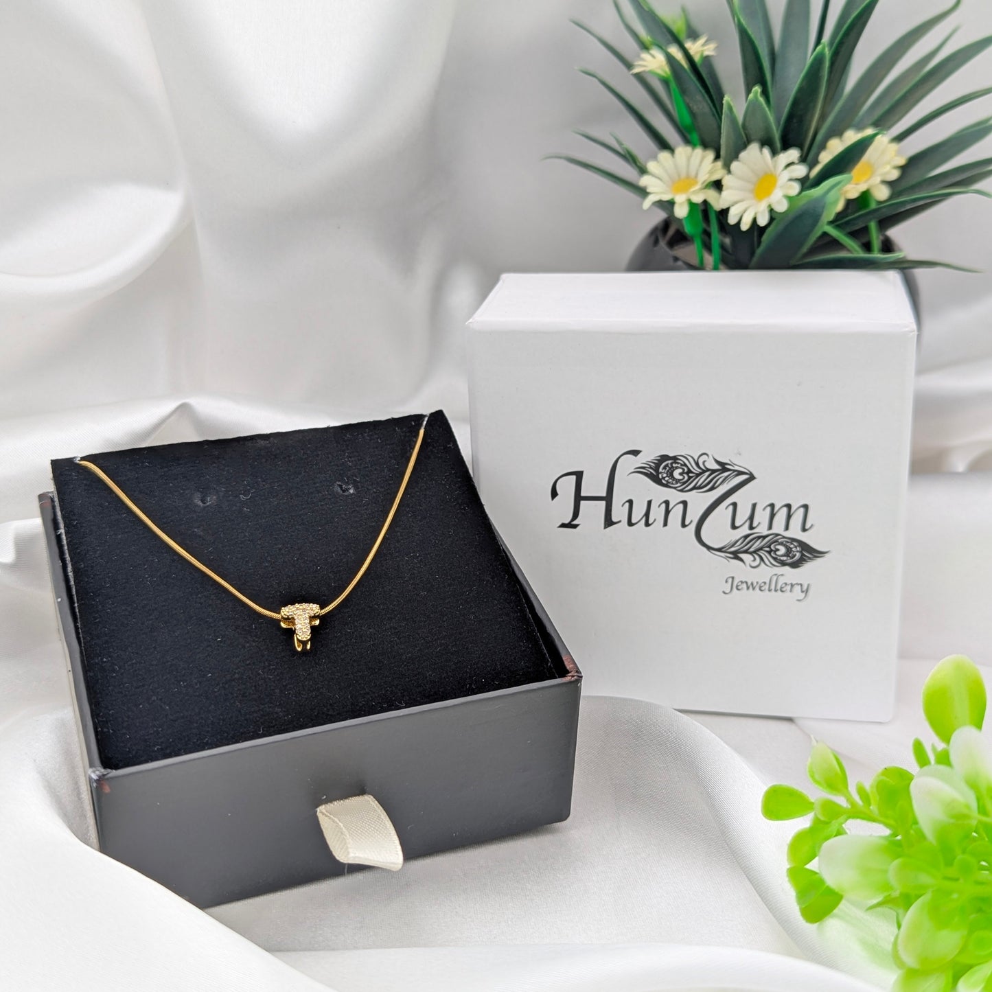 Alphabet "T" Necklace