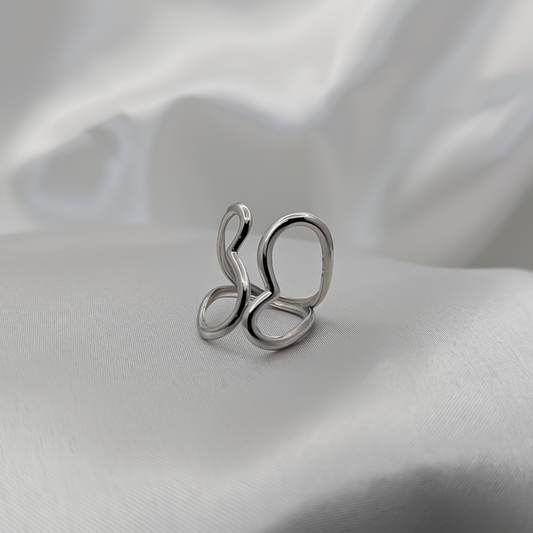 Twin Heart Ring