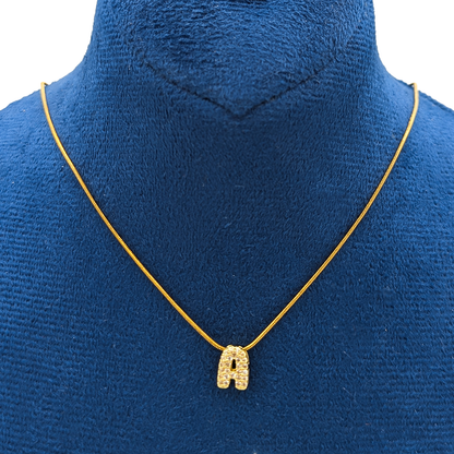 Alphabet "A" Necklace