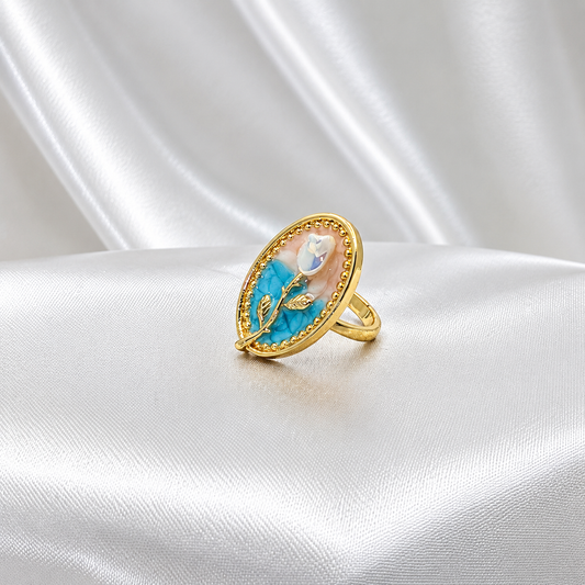 Aesthetic Oval Ring
