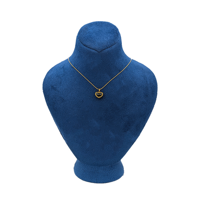 Amora Heart Black Necklace
