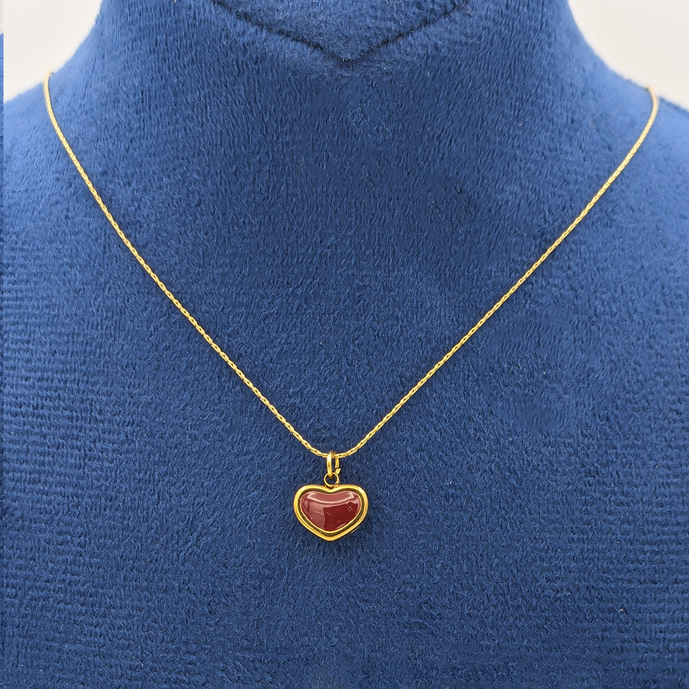 Amora Heart Red Necklace