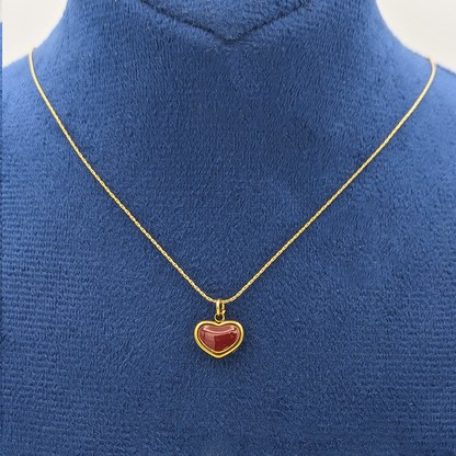 Amora Heart Red Necklace