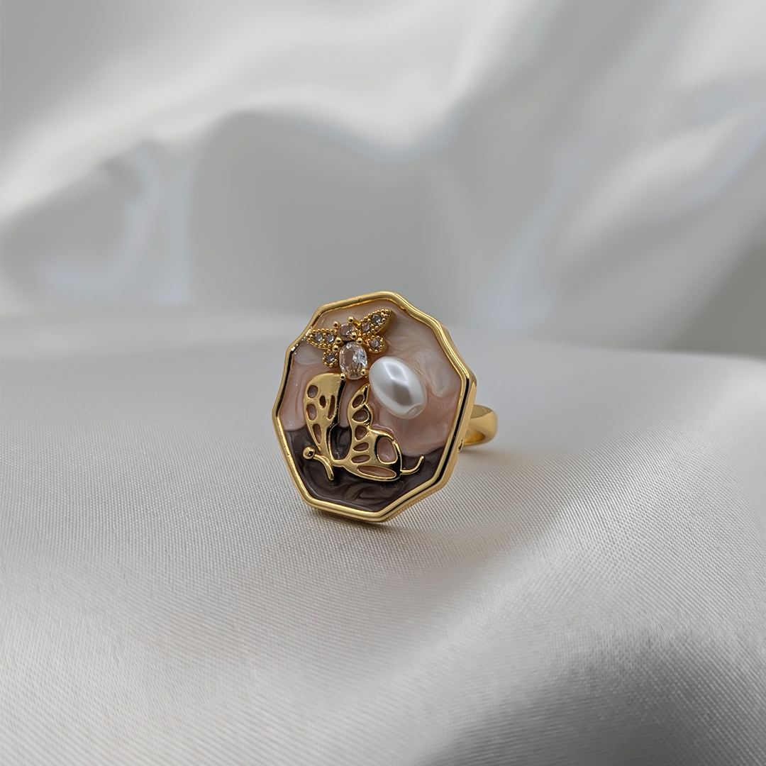 Angel Pearl Ring