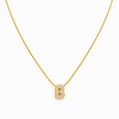 Alphabet "B" Necklace