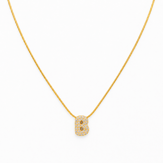 Alphabet "B" Necklace