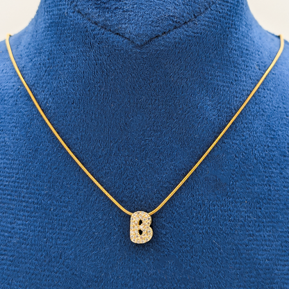Alphabet "B" Necklace