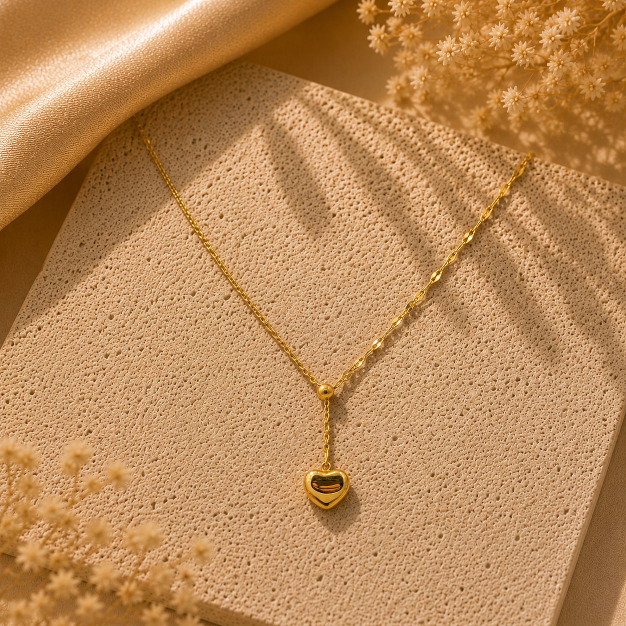 Bubble Heart Necklace