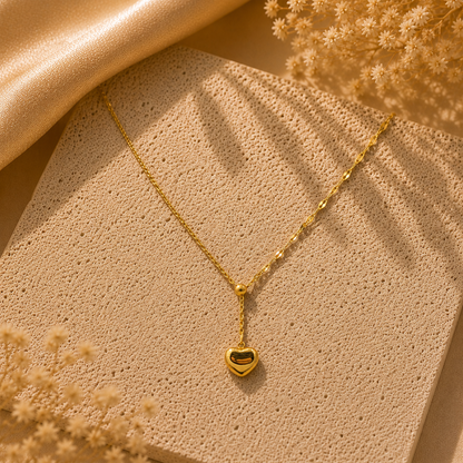 Bubble Heart Necklace