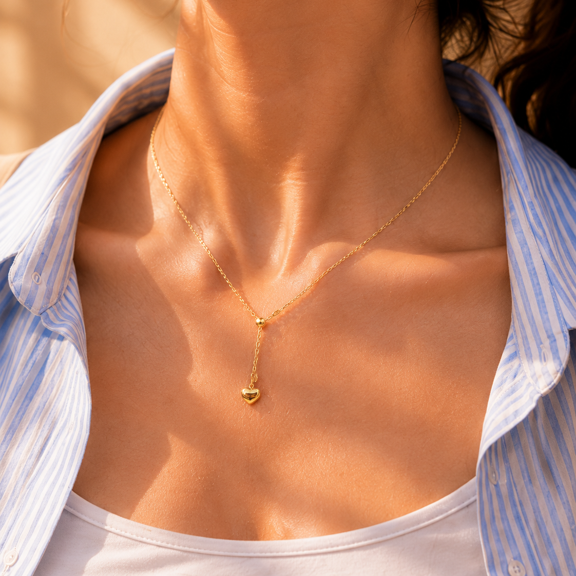 Bubble Heart Necklace