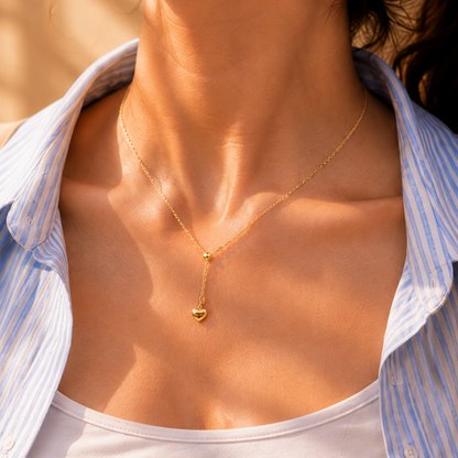 Bubble Heart Necklace