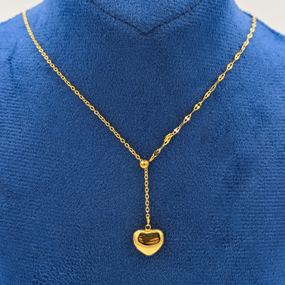 Bubble Heart Necklace