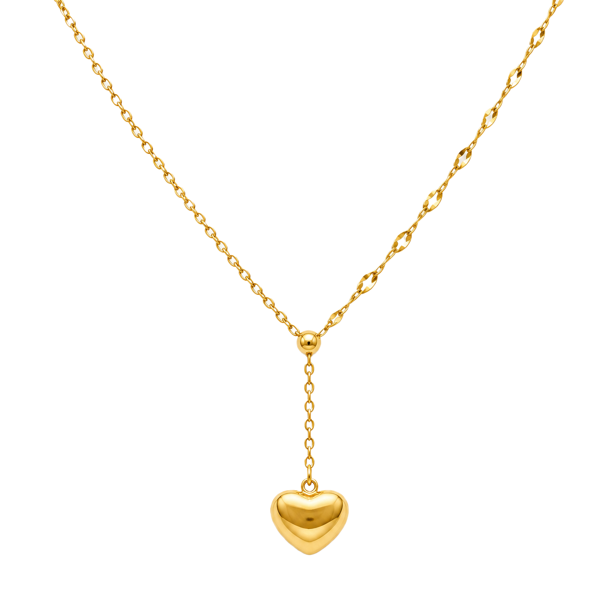 Bubble Heart Necklace