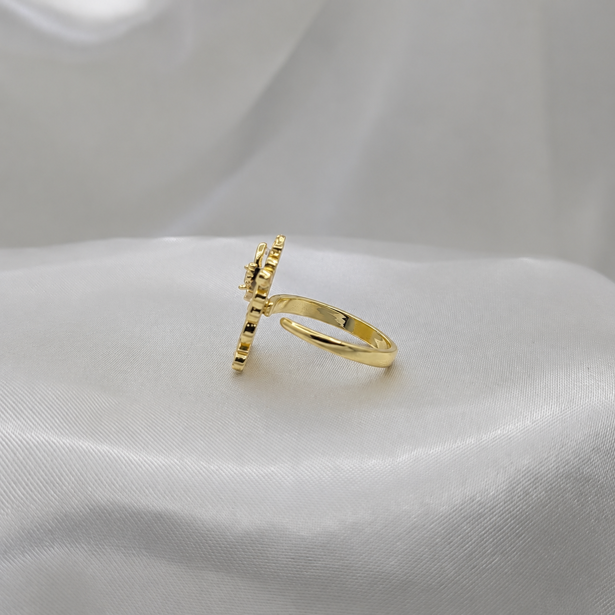 Butterfly Pearl Ring