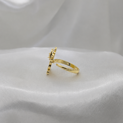 Butterfly Pearl Ring