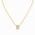 Alphabet "D" Necklace