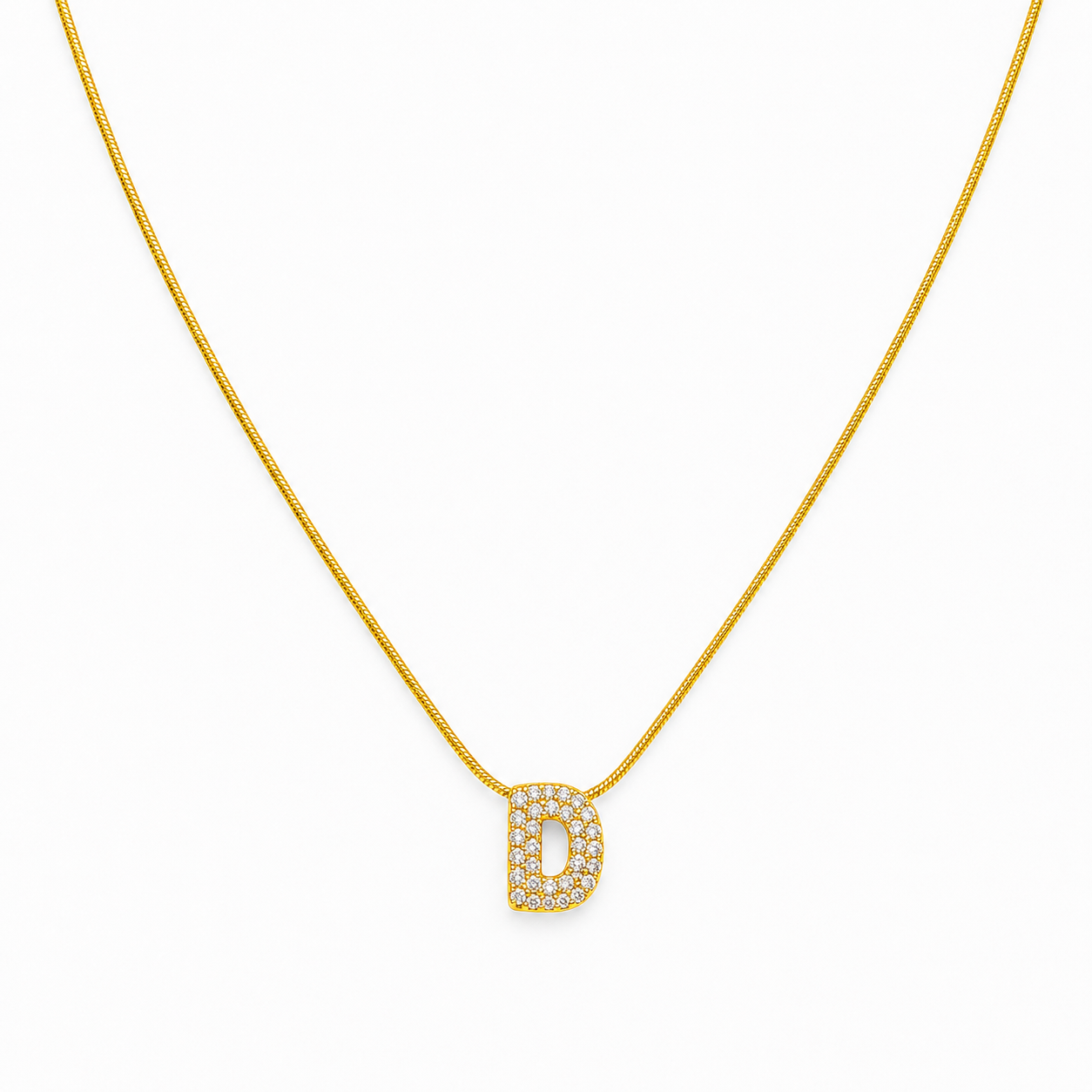 Alphabet "D" Necklace