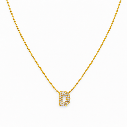 Alphabet "D" Necklace