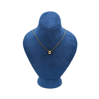 Alphabet "D" Necklace