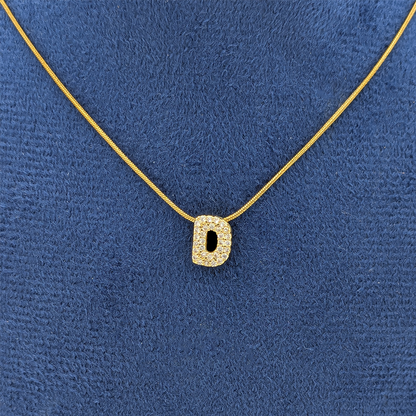 Alphabet "D" Necklace