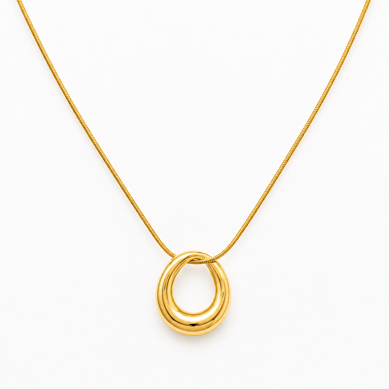 Donut Cloud Necklace