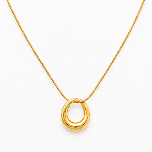 Donut Cloud Necklace