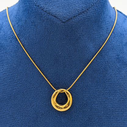 Donut Cloud Necklace