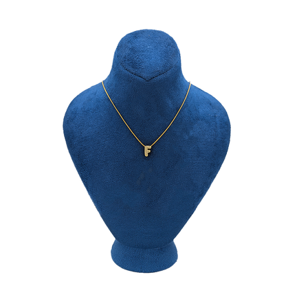 Alphabet "F" Necklace