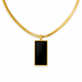Glided Noir Necklace
