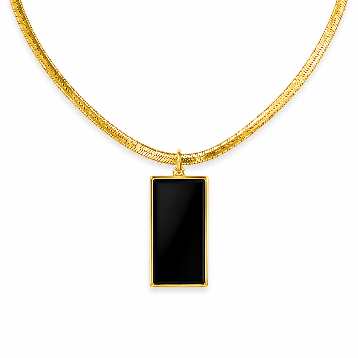Glided Noir Necklace