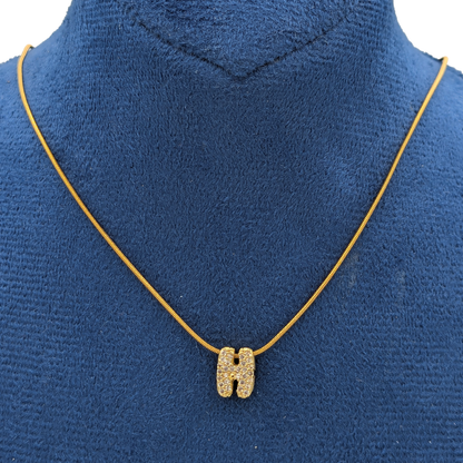 Alphabet "H" Necklace