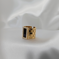 Hexa Noir Ring