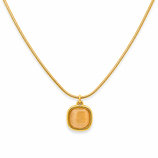 Iris Champagne Necklace