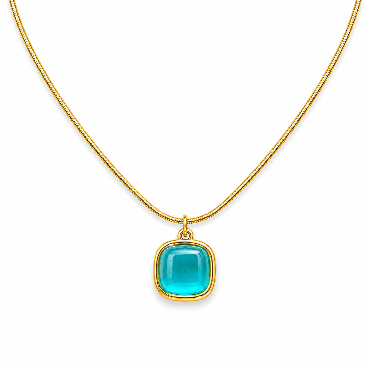 Iris Ocean Blue Necklace
