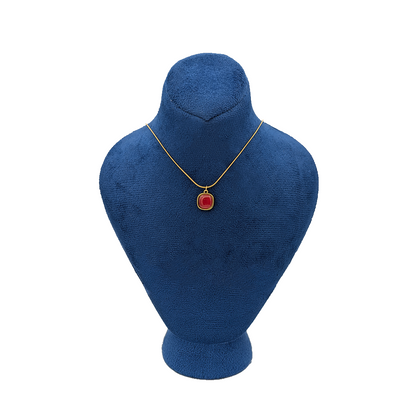 Iris Red Necklace