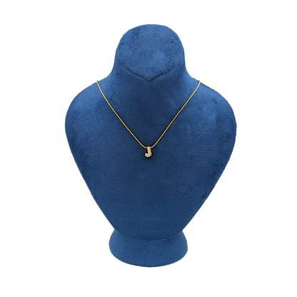 Alphabet "J" Necklace