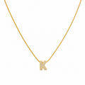 Alphabet "K" Necklace