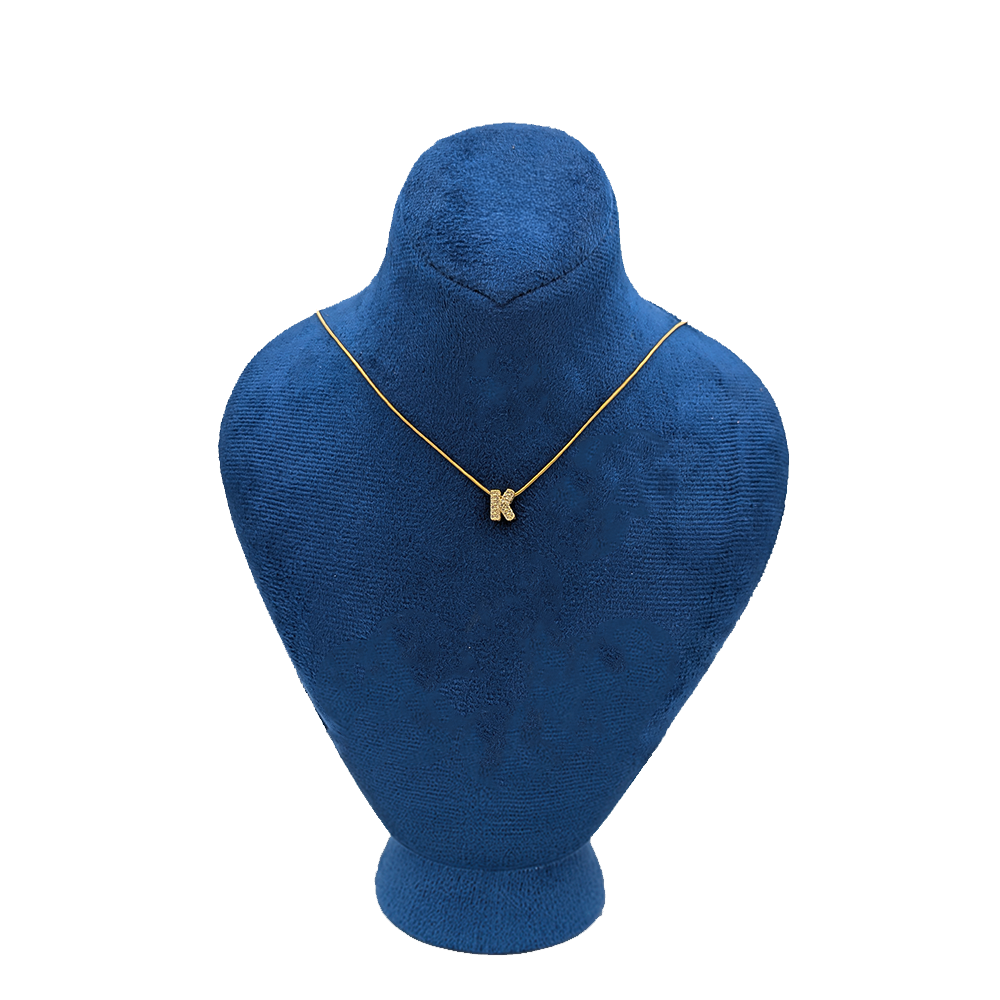 Alphabet "K" Necklace