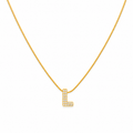 Alphabet "L" Necklace