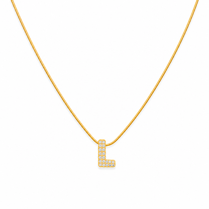 Alphabet "L" Necklace