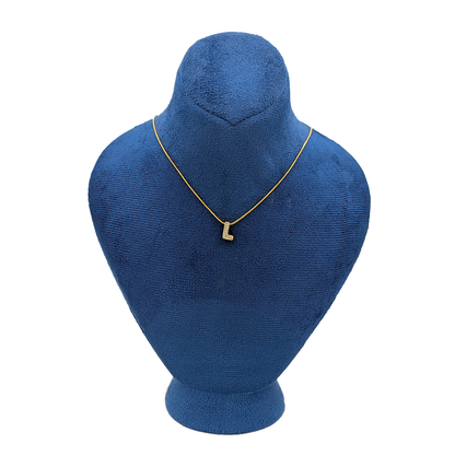 Alphabet "L" Necklace