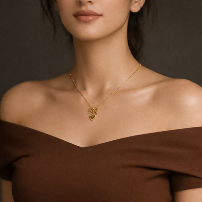 Love Bow Necklace