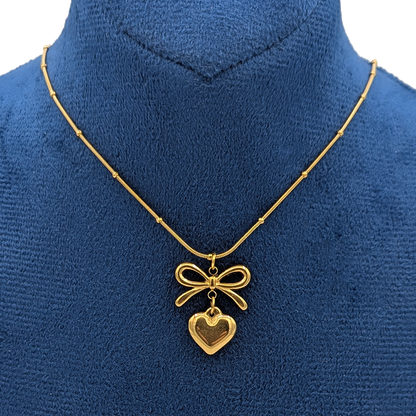 Love Bow Necklace