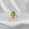 Minty Green Ring