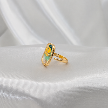 Minty Green Ring