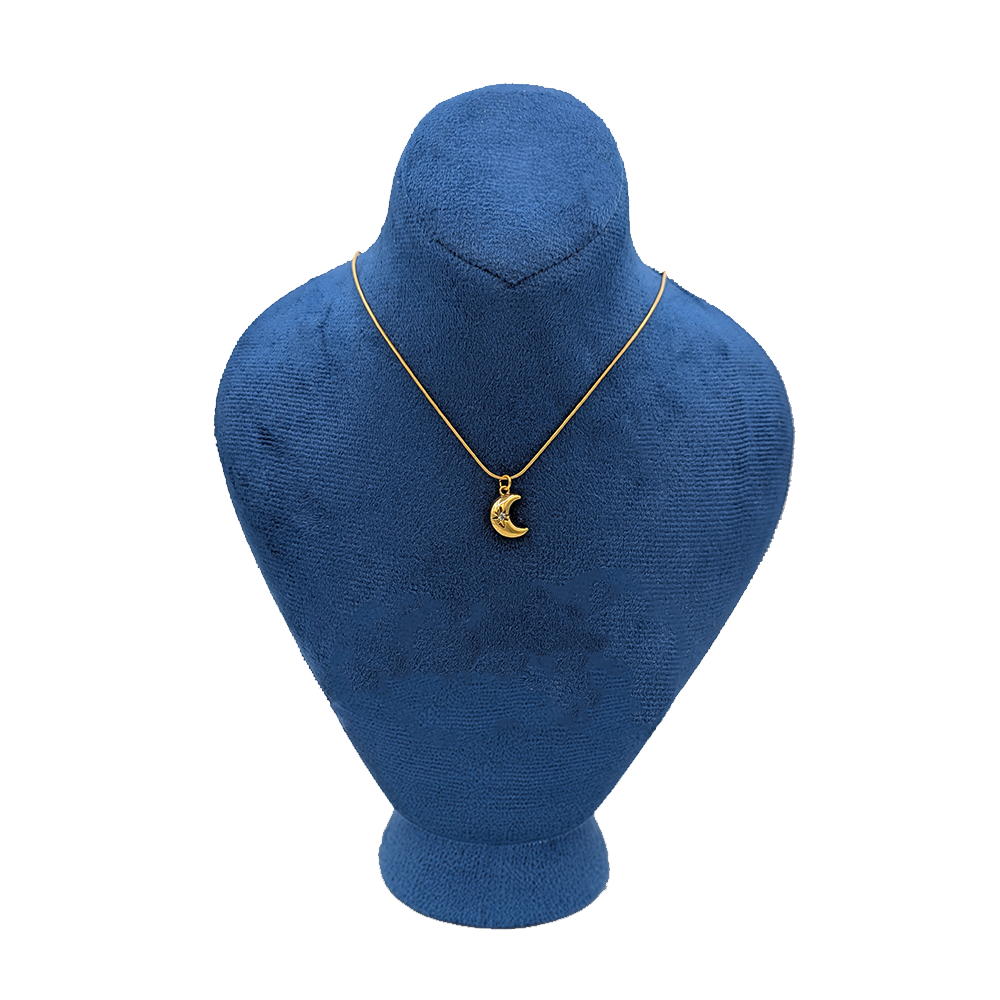 Nova Crescent Moon Necklace