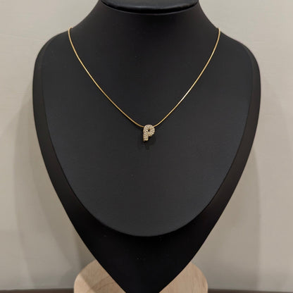 Alphabet "P" Necklace