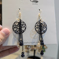 Matte Black Hearty Hoops