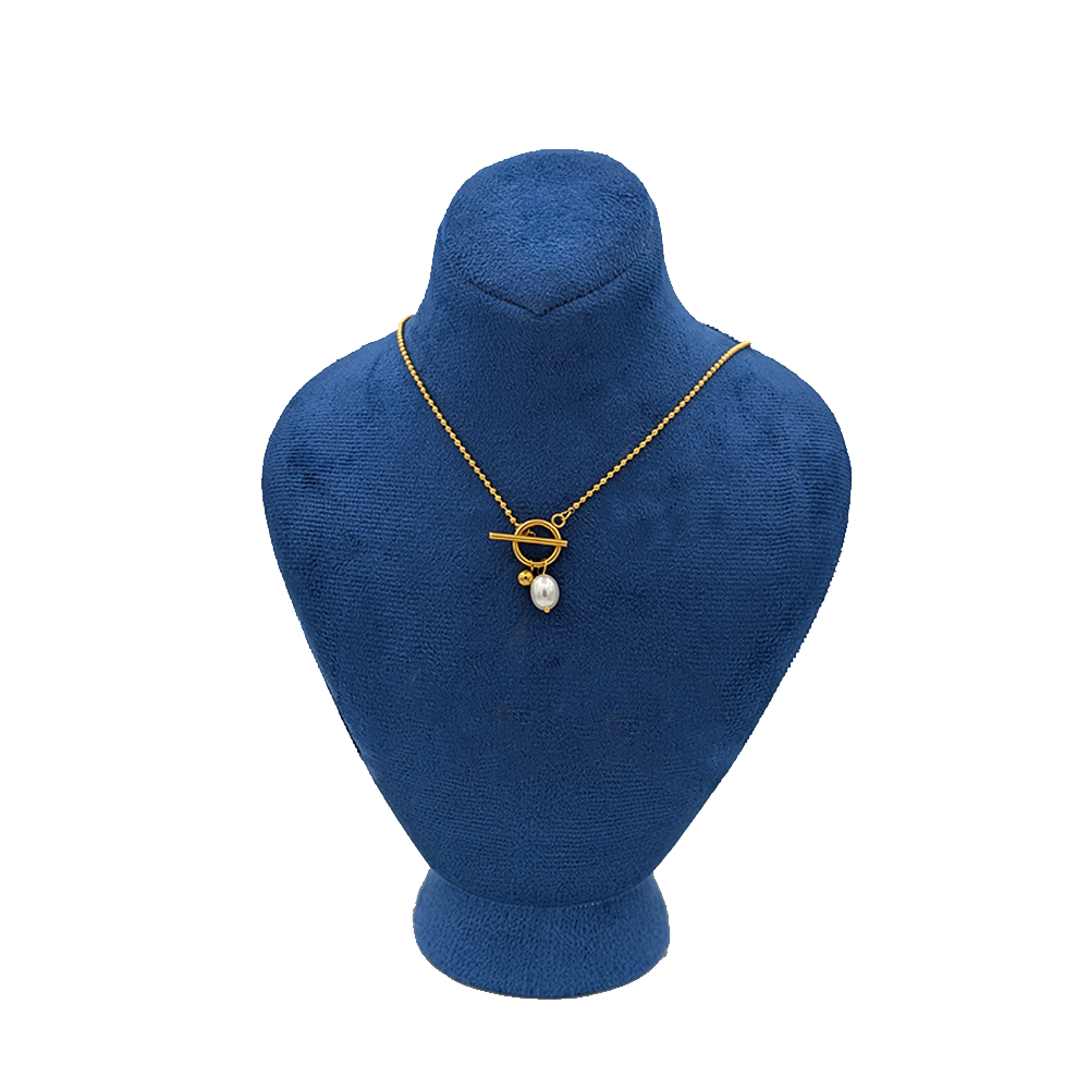 Pendulum Pearl Necklace